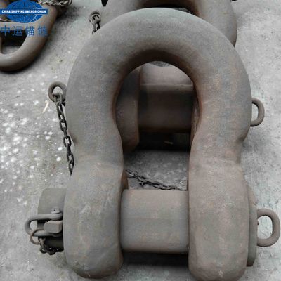 Buoy Shackle With  IACS Cert.  Black Painted Anchor Chain Fittings