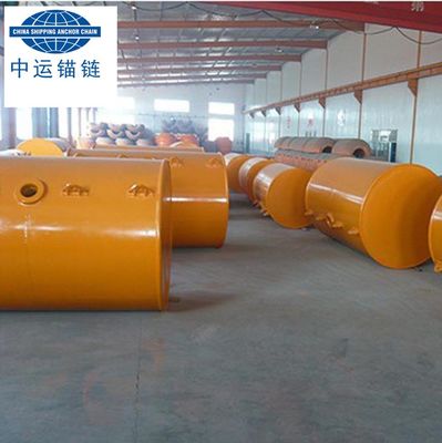 Offshore Anchor Buoy Cylindrical Type Steel Mooring Buoy