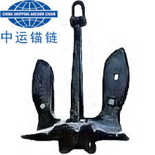 Black Painted  With IACS Cert. Marine US Navy Type Stockless Anchor