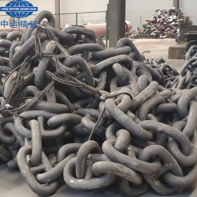 Dia. 78MM U3 Anchor Chain Studlink Anchor Chain NK Certificate