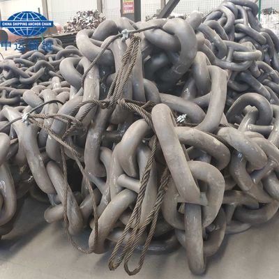 Dia. 87MM Marine Anchor Chain Grade U3 Black Painted