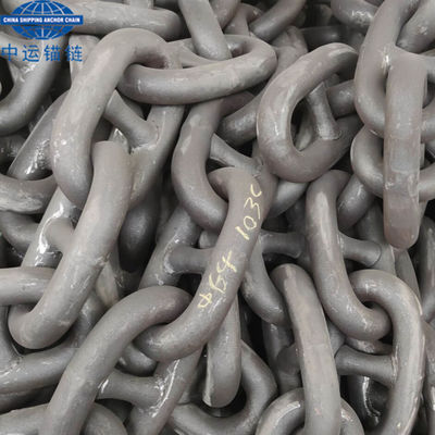 Dia. 87MM Marine Anchor Chain Grade U3 Black Painted